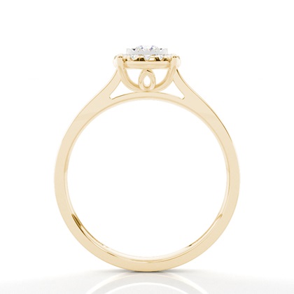 Yellow Gold Diamond Engagement Rings