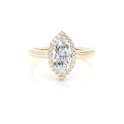 Marquise Diamond Engagement Rings