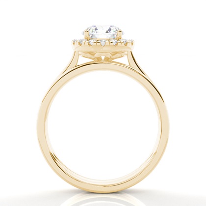 3.00 Carat Yellow Gold Bridal Engagement and Wedding Bands Ring Sets