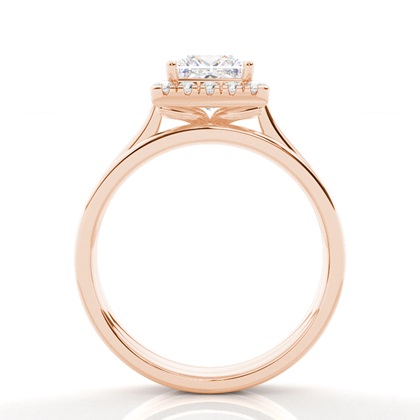 2.00 Carat Rose Gold Bridal Engagement and Wedding Bands Ring Sets