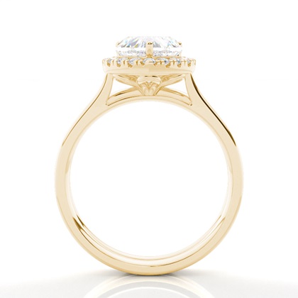 Herz Ringsets Verlobungsringe