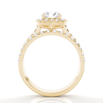 Yellow Gold Diamond Engagement Rings