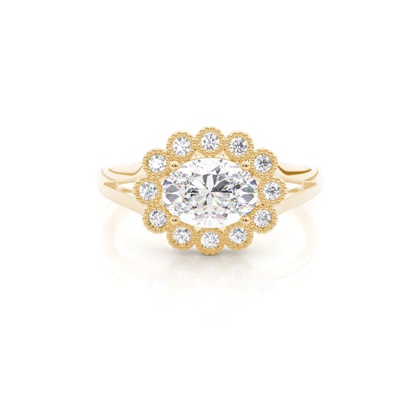 Yellow Womens Diamond Engagement Rings