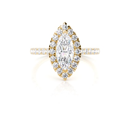 Marquise Diamond Engagement Rings