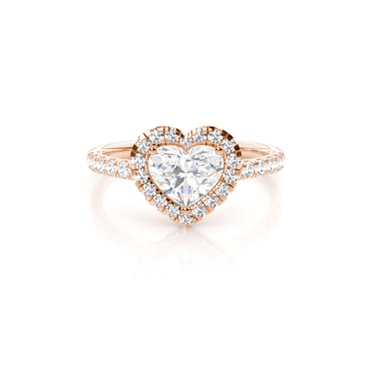 Rose Gold Diamond Engagement Rings
