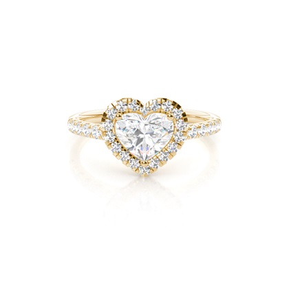 Yellow Gold Diamond Engagement Rings