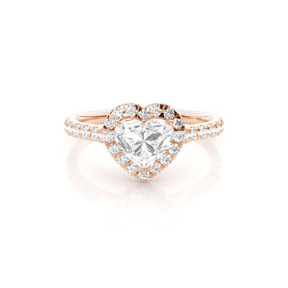Rose Gold Diamond Engagement Rings