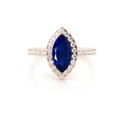Marquise Diamond Engagement Rings