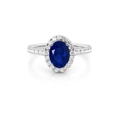 Oval Cut Diamond Rings