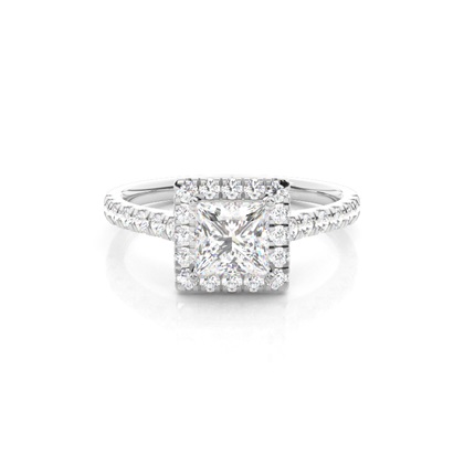 Princess Cut Diamond Engagement Rings
