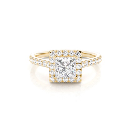 Princess Cut Diamond Engagement Rings