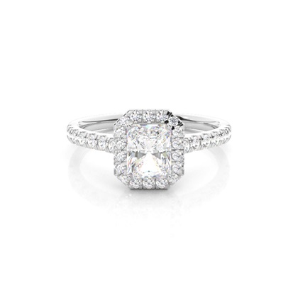 Radiant Diamond Rings