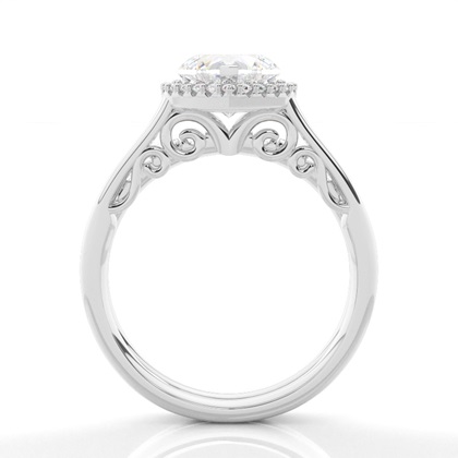 Heart Diamond Engagement Rings