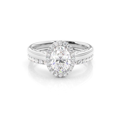 Oval Diamond Engagement Rings