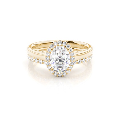 Oval Diamond Engagement Rings