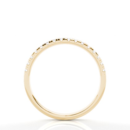 Gelbgold Memoireringe Diamantringe