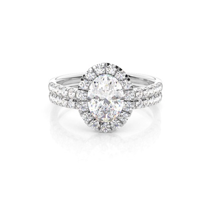 Oval Diamond Engagement Rings