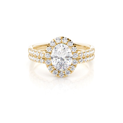 Oval Diamond Engagement Rings