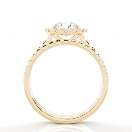 Yellow Gold Diamond Engagement Rings