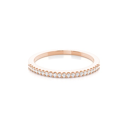 Women's Rose Gold Wedding Rings