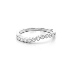 Anello Everyday Con Diamanti Tondi Incastonati
