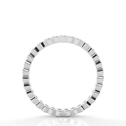 Weißgold Memoireringe Diamantringe