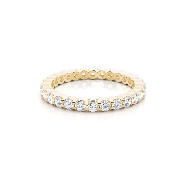 Prong Setting Round Diamond Full Eternity Ring