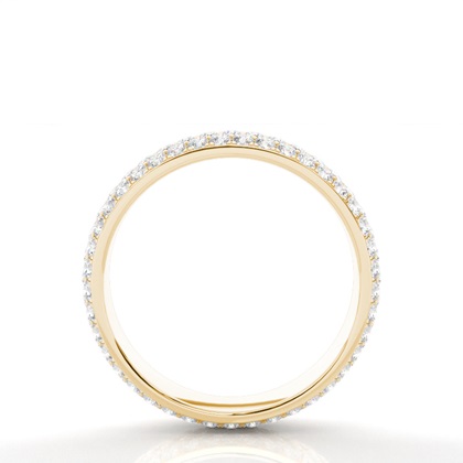 Gelbgold Memoireringe Diamantringe