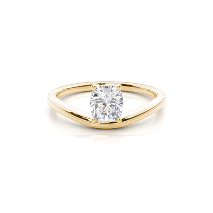 Cushion Cut Diamond Engagement Rings - 