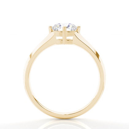 Yellow Gold Solitaire Engagement Rings