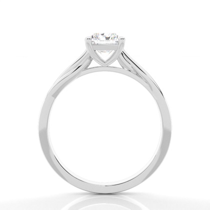 Solitär Verlobungsring mit Krappenfassung