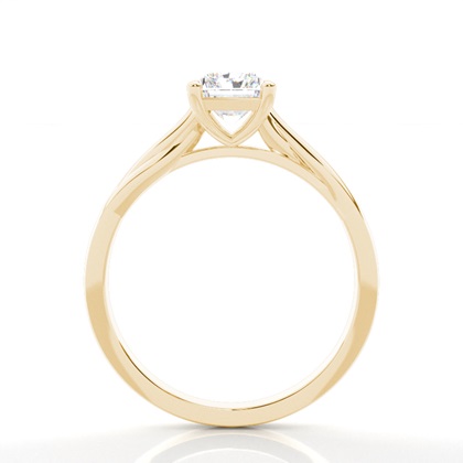 Solitär Verlobungsring mit Krappenfassung