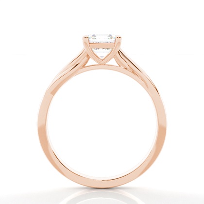 Solitär Verlobungsring mit Krappenfassung