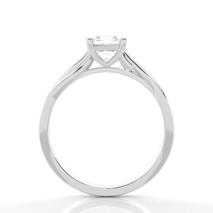 Solitär Verlobungsring mit Krappenfassung