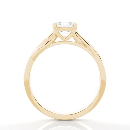 Solitär Verlobungsring mit Krappenfassung