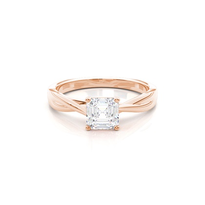 Rose Gold Diamond Engagement Rings