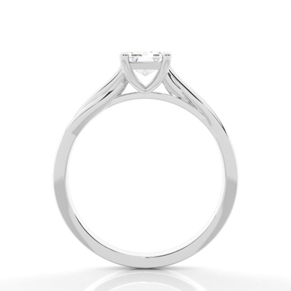 Solitär Verlobungsring mit Krappenfassung