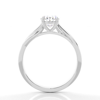 Solitär Verlobungsring mit Krappenfassung