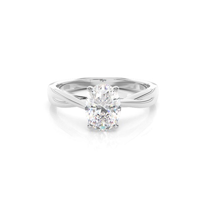 Oval Diamond Engagement Rings
