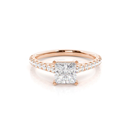 Princess Cut Diamond Rings