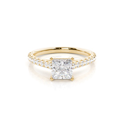 Princess Cut Diamond Rings