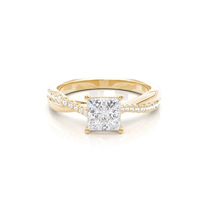 Princess Cut Diamond Engagement Rings