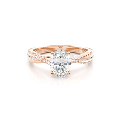 Oval Diamond Engagement Rings