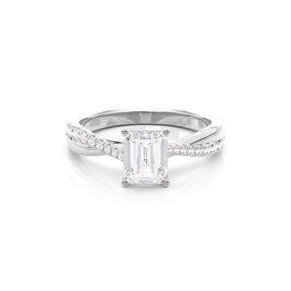Radiant Diamond Rings