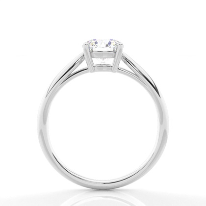 Round Solitaire Diamond Engagement Rings