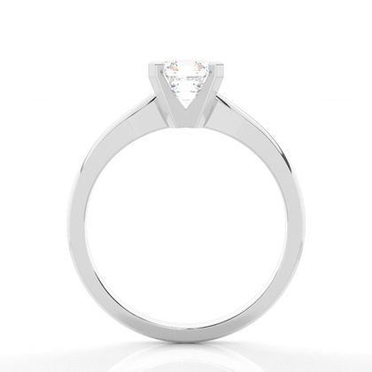 Solitär-Verlobungsring mit Krappenfassung