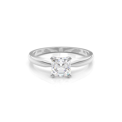 Asscher Diamond Rings