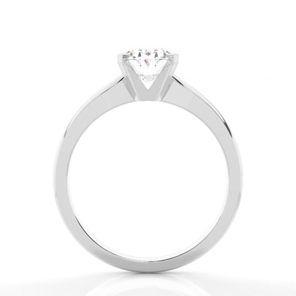 Solitär-Verlobungsring mit Krappenfassung