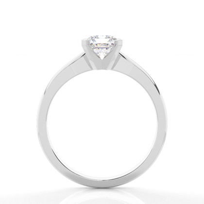 Solitär-Verlobungsring mit Krappenfassung