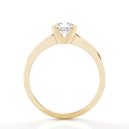 Solitär-Verlobungsring mit Krappenfassung